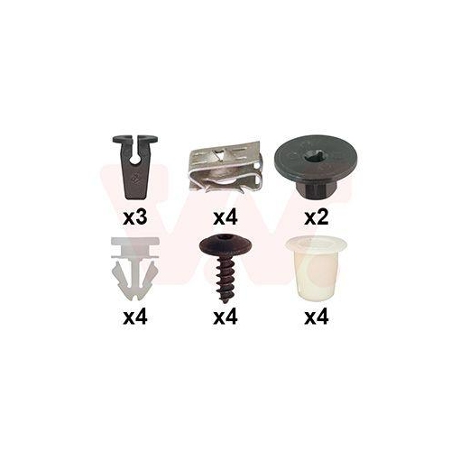 VAN WEZEL Montagesatz, Kotfl&uuml;gel 7644796