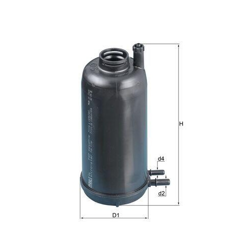 MAHLE Kraftstofffilter KL 707D