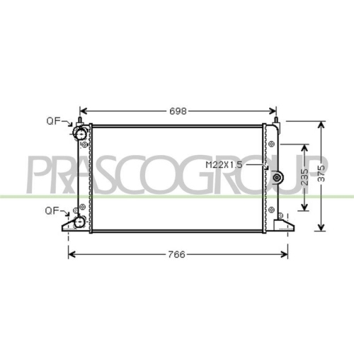 PRASCO K&uuml;hler, Motork&uuml;hlung PrascoSelection FD078R003