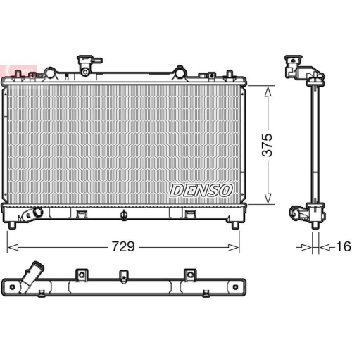 DENSO K&uuml;hler, Motork&uuml;hlung DRM44038