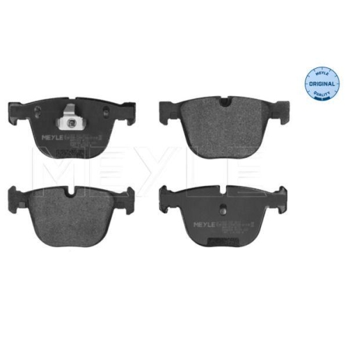 MEYLE Bremsbelagsatz, Scheibenbremse MEYLE-ORIGINAL: True to OE. 025 237 3017