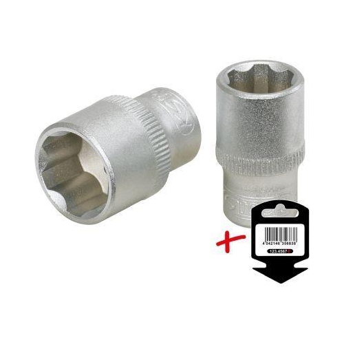 1/4 Zoll Stecknuss, 5mm auf H&auml;nger KS TOOLS 911.1405-E