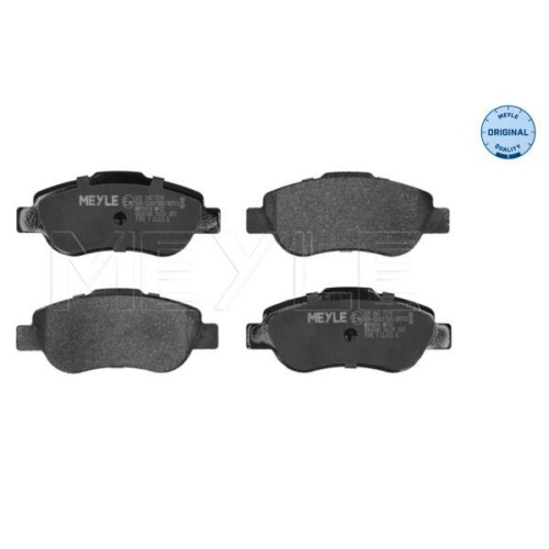 MEYLE Bremsbelagsatz, Scheibenbremse MEYLE-ORIGINAL: True to OE. 025 240 7218