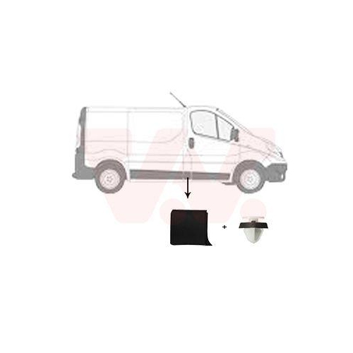 VAN WEZEL Zier-/Schutzleiste, Seitenwand 4396424