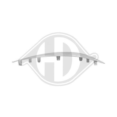 DIEDERICHS Zier-/Schutzleiste, Stoßfänger 1673063