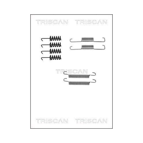 TRISCAN Zubeh&ouml;rsatz, Feststellbremsbacken 8105 102585