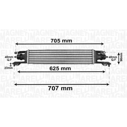 MAGNETI MARELLI Ladeluftk&uuml;hler 351319204120