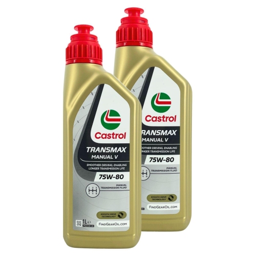 Castrol Transmax Manual V 75W-80 Getriebe&ouml;l API GL-4+ VW Audi 2 Liter