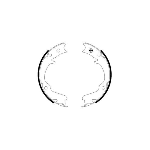 TEXTAR Bremsbackensatz, Feststellbremse