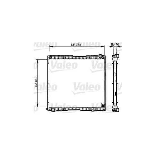 VALEO K&uuml;hler, Motork&uuml;hlung 733540