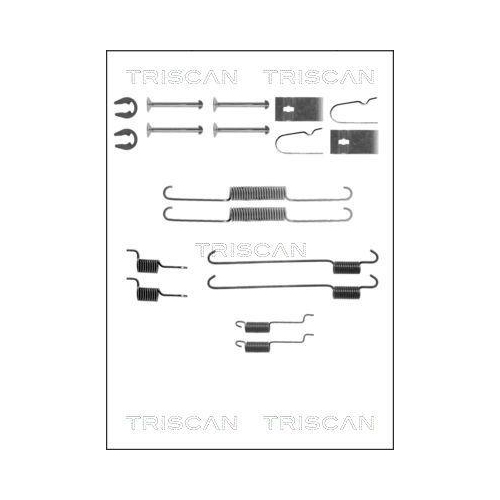 TRISCAN Zubeh&ouml;rsatz, Bremsbacken 8105 102595