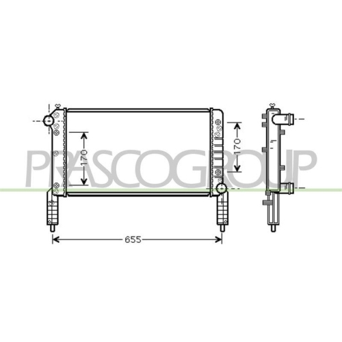 PRASCO K&uuml;hler, Motork&uuml;hlung PrascoSelection FT908R004