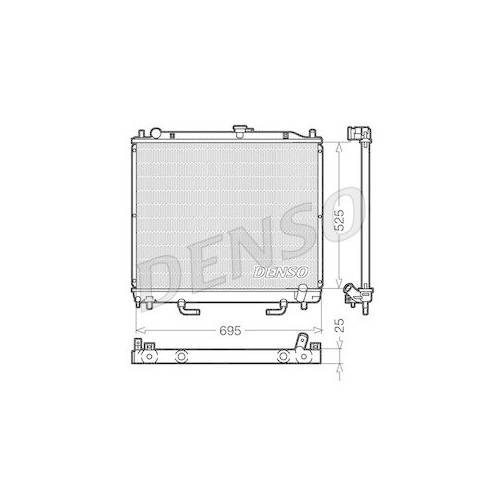 DENSO K&uuml;hler, Motork&uuml;hlung DRM45015