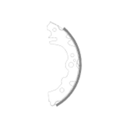 TEXTAR Bremsbackensatz 91068000