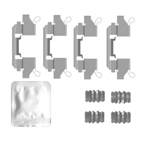 TEXTAR Zubeh&ouml;rsatz, Scheibenbremsbelag 82556400