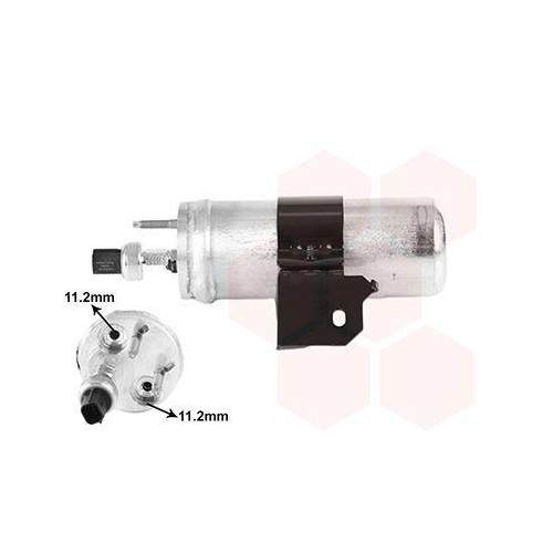 VAN WEZEL Trockner, Klimaanlage 1801D705