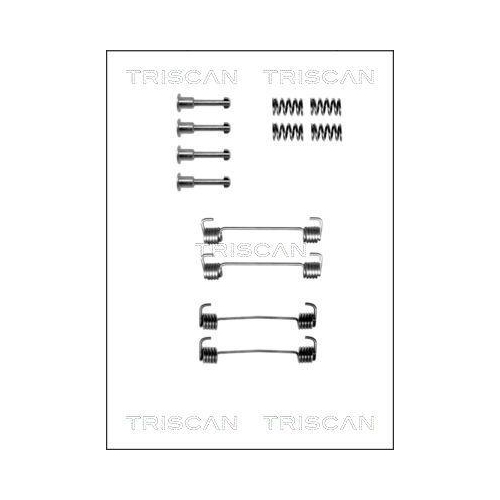 TRISCAN Zubeh&ouml;rsatz, Feststellbremsbacken 8105 112335