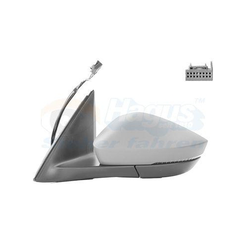 VAN WEZEL Au&szlig;enspiegel * HAGUS * 7611817