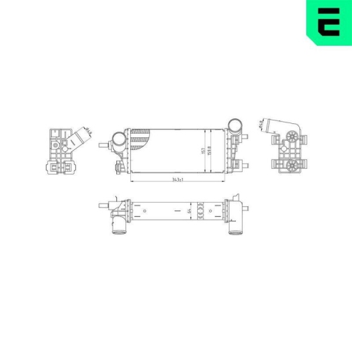 ERA Ladeluftk&uuml;hler 672127