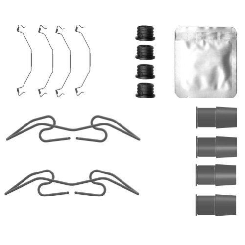 TEXTAR Zubehörsatz, Bremssattel 82557000