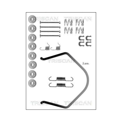 TRISCAN Zubeh&ouml;rsatz, Bremsbacken 8105 132506