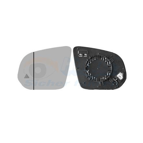 VAN WEZEL Spiegelglas, Au&szlig;enspiegel * HAGUS * 2957835