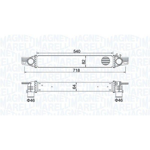 MAGNETI MARELLI Ladeluftk&uuml;hler 351319204360