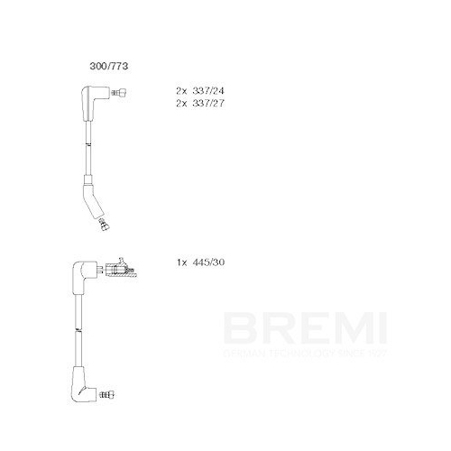 BREMI Z&uuml;ndleitungssatz 300/773