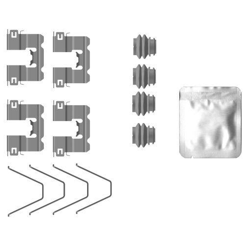 TEXTAR Zubeh&ouml;rsatz, Scheibenbremsbelag 82557300