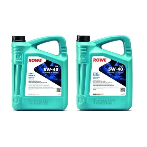 Motoröl Motorenöl HIGHTEC SYNT RS DLS SAE 5W-40 10 Liter ROWE 20307-0050-99