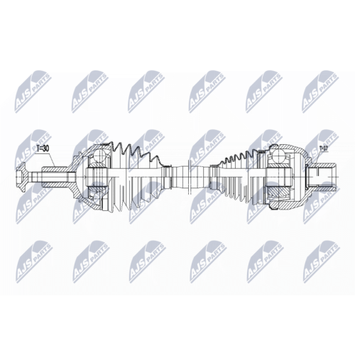 NTY Antriebswelle NPW-ME-059