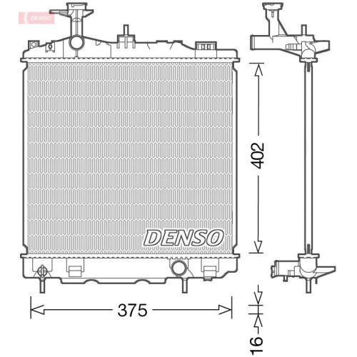 DENSO K&uuml;hler, Motork&uuml;hlung DRM45041