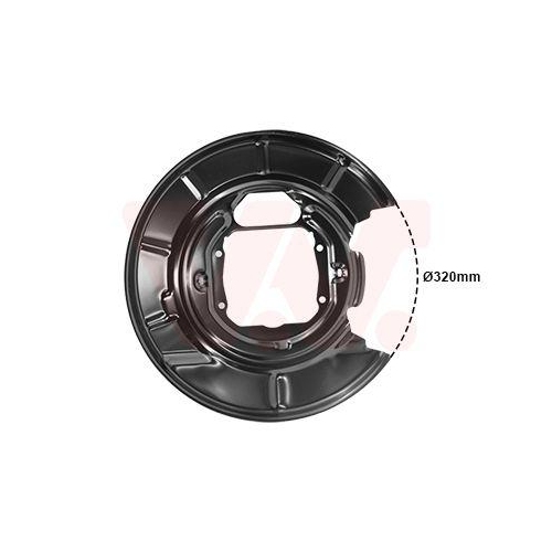 VAN WEZEL Spritzblech, Bremsscheibe 0639377