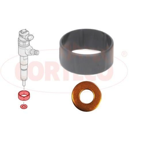 CORTECO Dichtringsatz, Einspritzventil 49445012