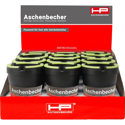ASCHENBECHER F&Uuml;R GETRANKEHALTER DISPLAY 12 ST&Uuml;CK HP 19113