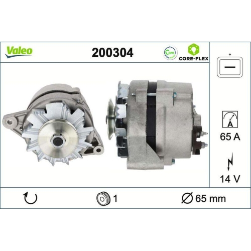 VALEO Generator VALEO CORE-FLEX 200304