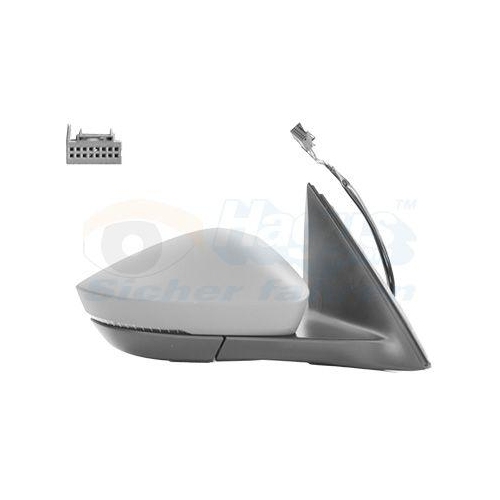 VAN WEZEL Au&szlig;enspiegel * HAGUS * 7611818