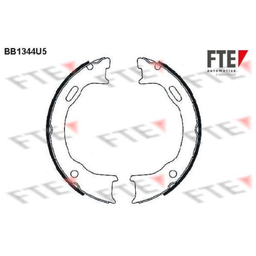 FTE Bremsbackensatz, Feststellbremse 9100097