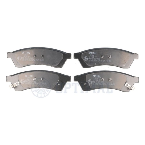 OPTIMAL Bremsbelagsatz, Scheibenbremse BP-12564