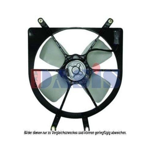 AKS DASIS L&uuml;fter, Motork&uuml;hlung 108024N