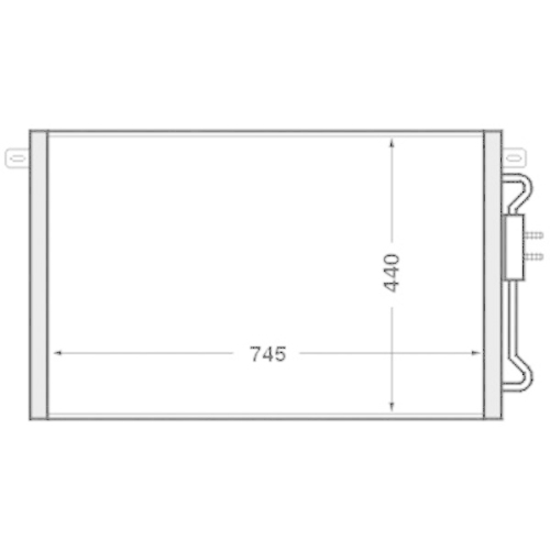 MAHLE Kondensator, Klimaanlage BEHR AC 513 000S