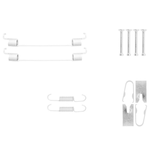 TEXTAR Zubehörsatz, Bremsbacken 97048600