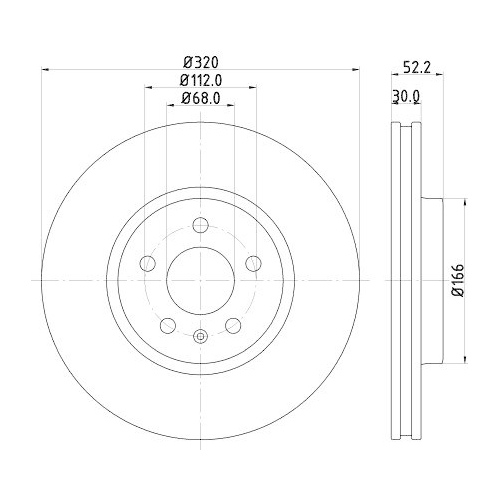 DON Bremsscheibe PCD11021