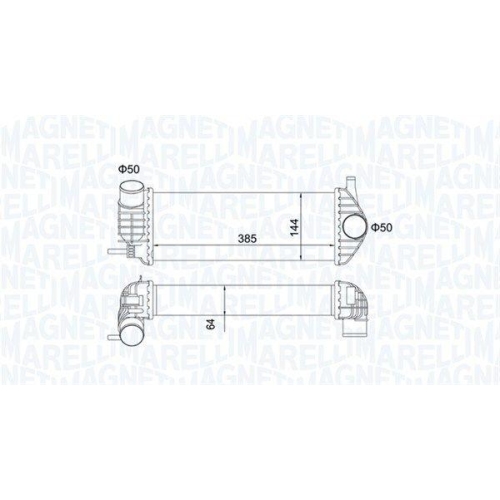 MAGNETI MARELLI Ladeluftk&uuml;hler 351319204480