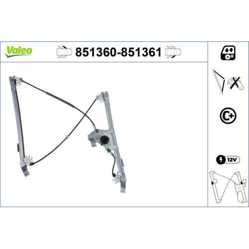 VALEO Fensterheber 851361