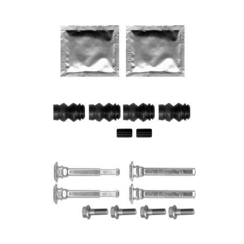 HELLA F&uuml;hrungsh&uuml;lsensatz, Bremssattel 8DZ 355 201-561