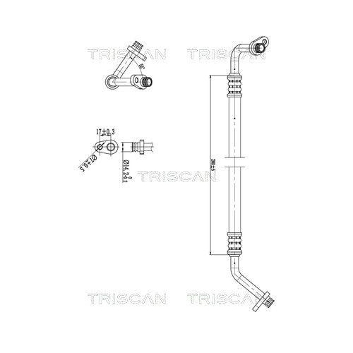 TRISCAN Hochdruck-/Niederdruckleitung, Klimaanlage