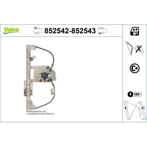 VALEO Fensterheber 852542