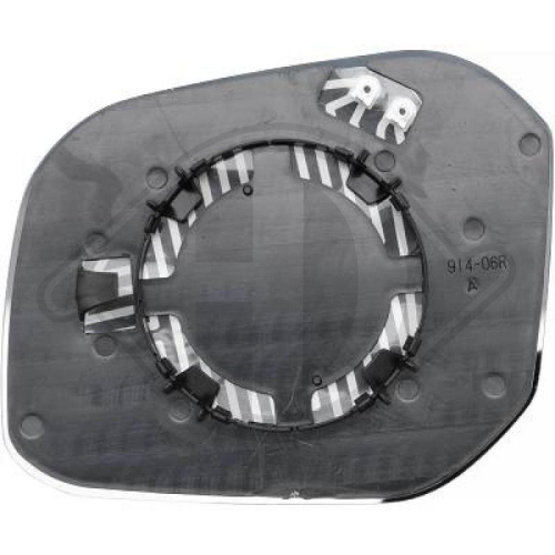 DIEDERICHS Spiegelglas, Au&szlig;enspiegel 2297628