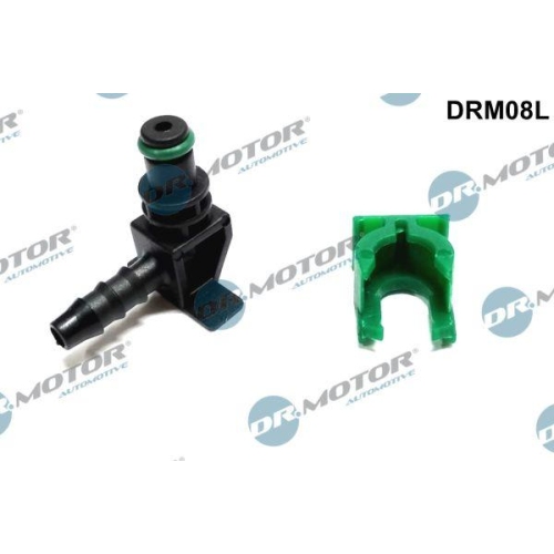 Dr.Motor Automotive Schlauchverbinder, Kraftstoffschlauch DRM08L